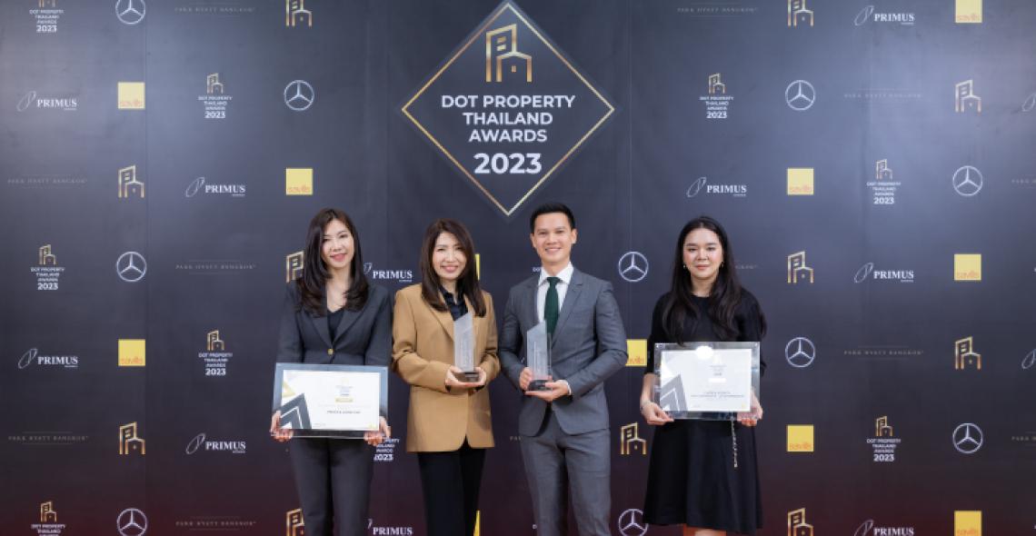“PEACE & LIVING” คว้า 2 รางวัล จากงาน Dot Property Thailand Awards 2023 